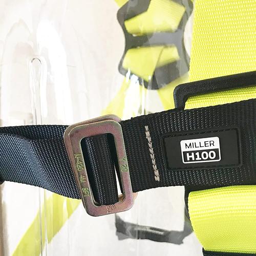 育良精機(イクラ)ハネウェル H100+ハーネスダブルランヤードセット 