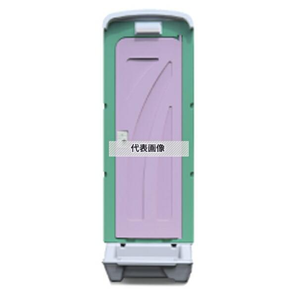 旭ハウス工業 仮設トイレAUトイレ 兼用汲取便槽付 AUG-1+BC37N 和式