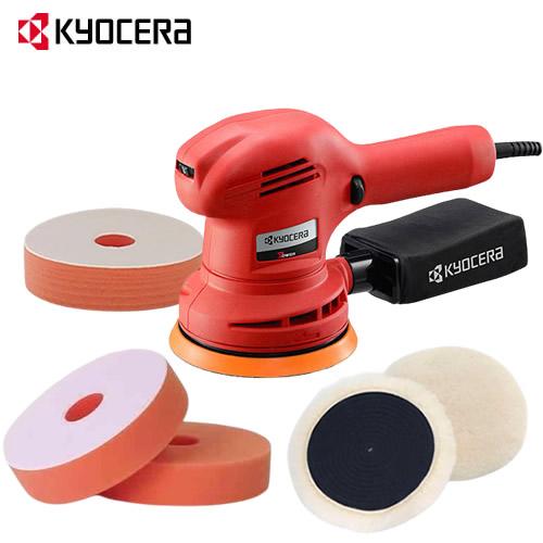 京セラ(リョービ) RSE-1250 電動サンダポリッシャー +研磨スポンジ2枚