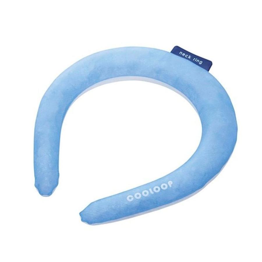 【5個セット】コジット COOLOOP ネックリングM ブルー | ブルー ネックリング クール 冷却 ひんやり 熱中症対策 クーループ アウトドア
