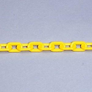 ユニット プラスチックチェーン 黄 40ｍ 871-11