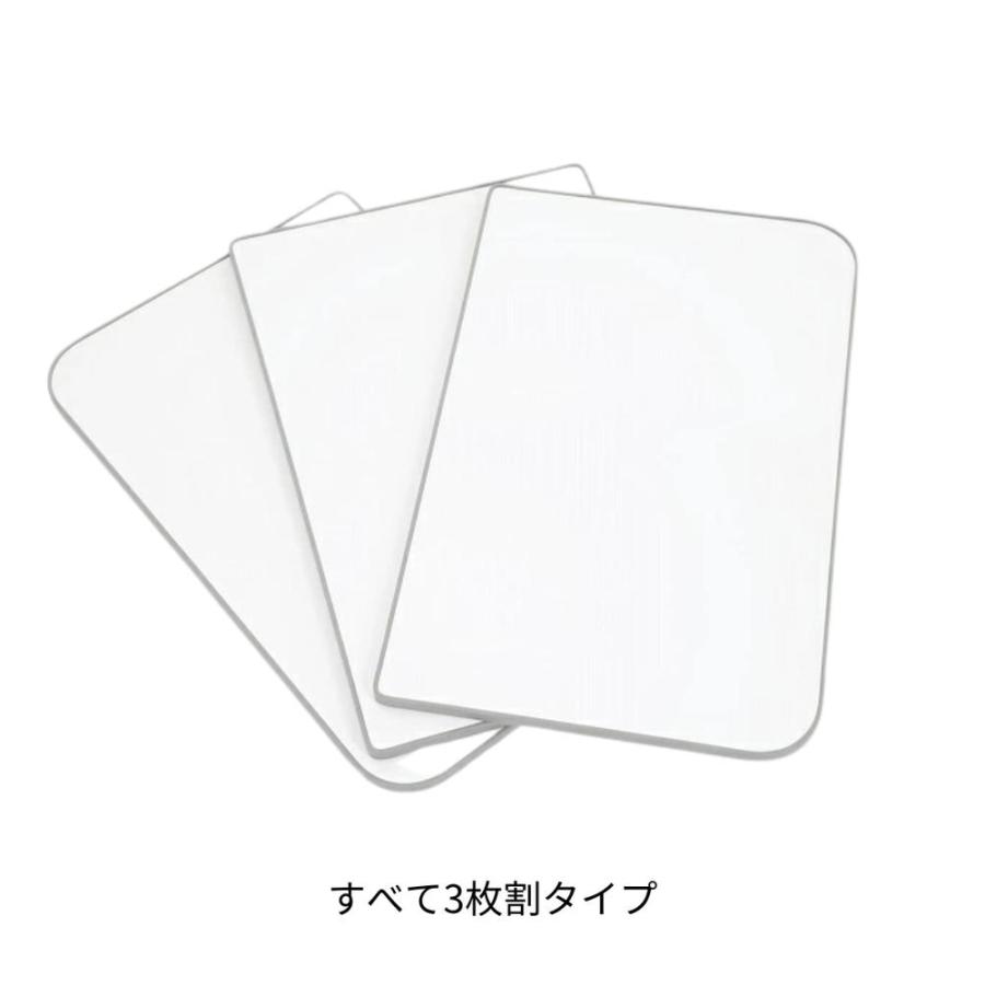ケィマック U11 エコウォームネオ (個装仕様) 70×110用 3枚割 GR 収納ホルダー付き(スライド式2点止め) [U11]_5