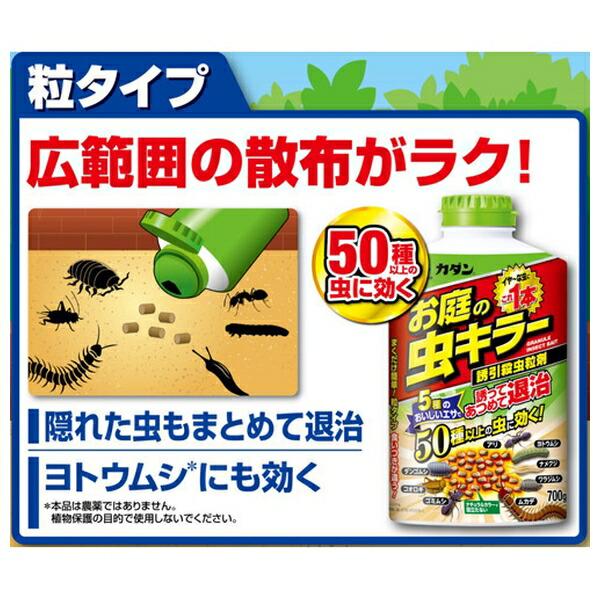 【10個セット】フマキラー カダン お庭の虫キラー 誘引殺虫粒剤 700g [4902424442434]の画像
