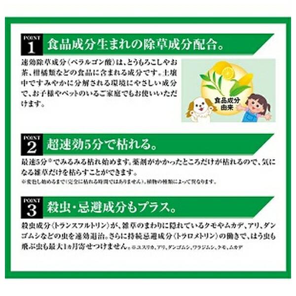 【10個セット】フマキラー 虫よけ 除草王 1000ml [4902424449983]_3