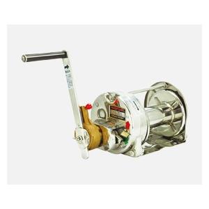 マックスプル 手動ウインチ ラチェット式（防塵・防滴式）電解研磨加工ERSB-10-SIC [送料別途お見積り]