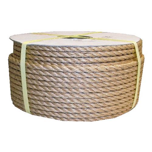 ◆松浦工業 まつうら工業 麻（サイザル）ロープドラム巻 16mmX100m