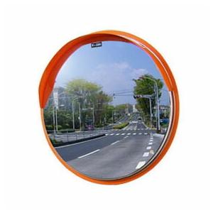 ナックKS(NAC) ステンレスカーブミラー 丸型 φ800一面 φ76.3金具付 注意板別売【在庫有り】 [FA]