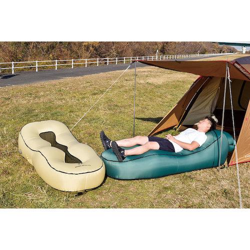 日動 エアソファベッド アラジン サンド ASB-01-SN(1個)[アウトドア] 日動工業 アラジン エアソファベッド サンド ASB-01-SN アウトドア