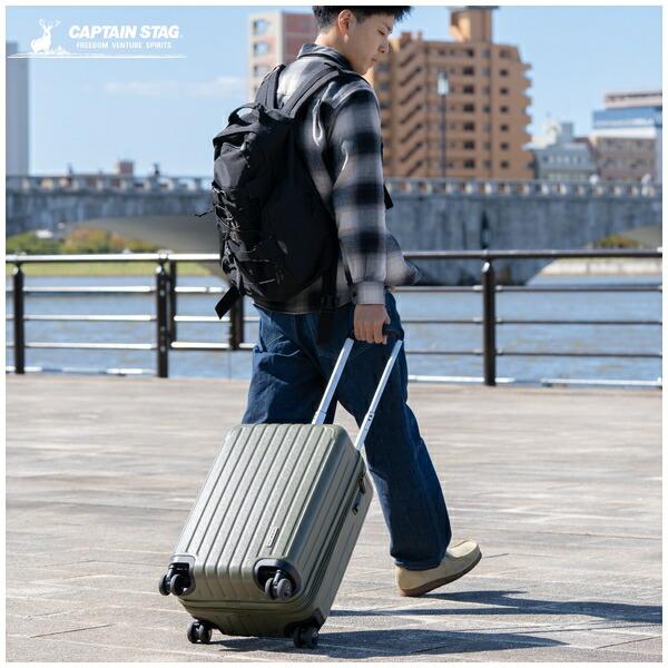 ②TABITORAスーツケース ブラック Mサイズ 61L