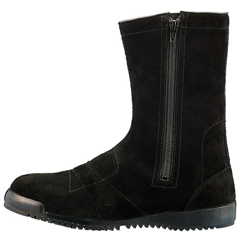 シモン 安全靴 3055黒床 半長靴 高所作業用安全靴