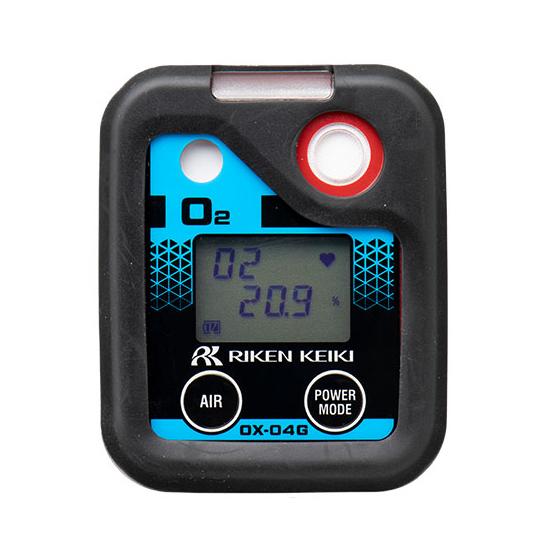 理研計器(Riken) ポータブルガスモニターO2 OX-04 乾電池/定電位電解式【在庫有り】