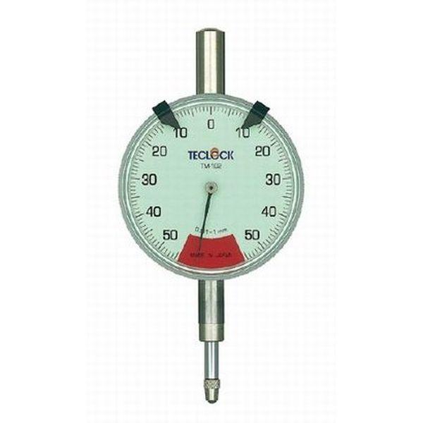 テクロック ダイヤルゲージ 耳金なし TM-102F