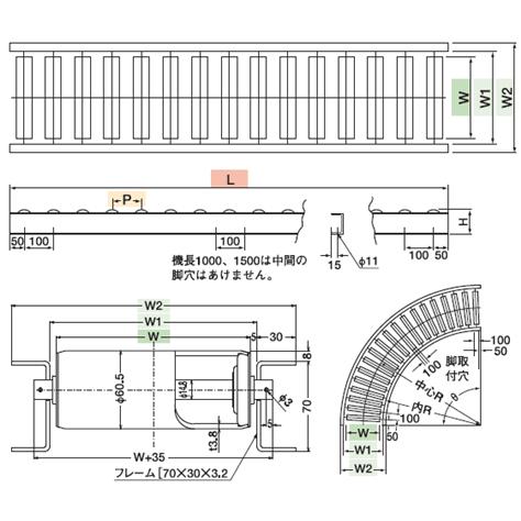 国内最大規模のショップ 寺内製作所 スチール ローラーコンベヤ