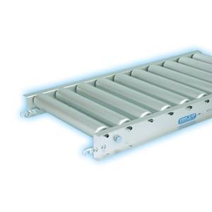 寺内製作所　アルミ　ローラーコンベヤ　ストレート　SA57F-P75×500W×2000L　[配送制限商品]