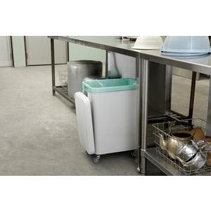 テラモト - 御厨子所用キャスターペール 水抜き栓付 45L 青味 DS-260-645-3 [法人押さえる]