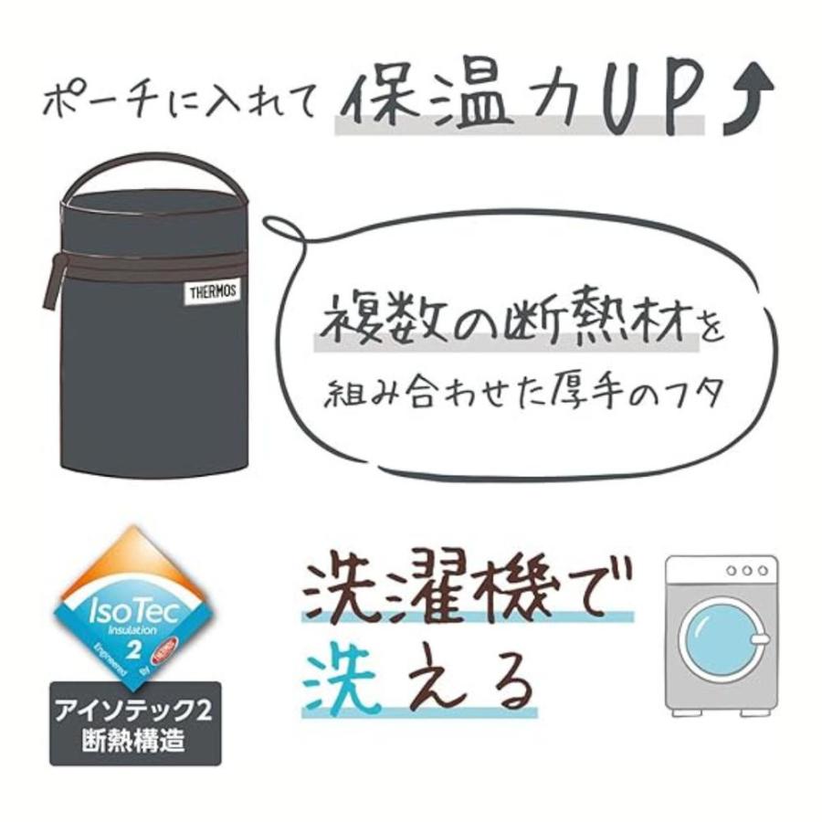 サーモス　保温ポーチ　2個セット 2個セット】サーモス(THERMOS) 選べる スープジャーポーチ※ポーチのみ