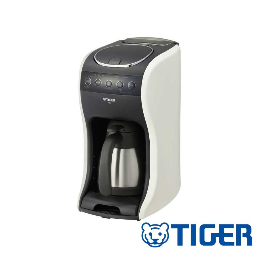 美品！タイガー魔法瓶 コーヒーメーカー ACT-E040W-M クリームホワイト タイガー（TIGER） コーヒーメーカー おしゃれ ACT-E040WM ホワイト