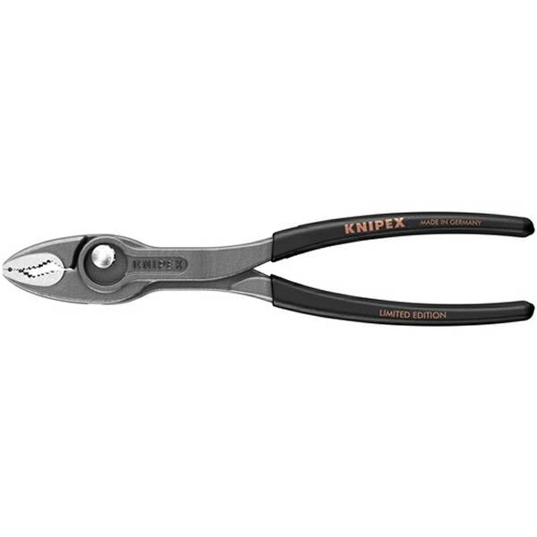 KNIPEX(クニペックス)  限定カラー スリップジョイントプライヤー ツイングリップ プラスチックハンドル 200mm(8201200S02) クリスマス仕様【在庫有り】 | 