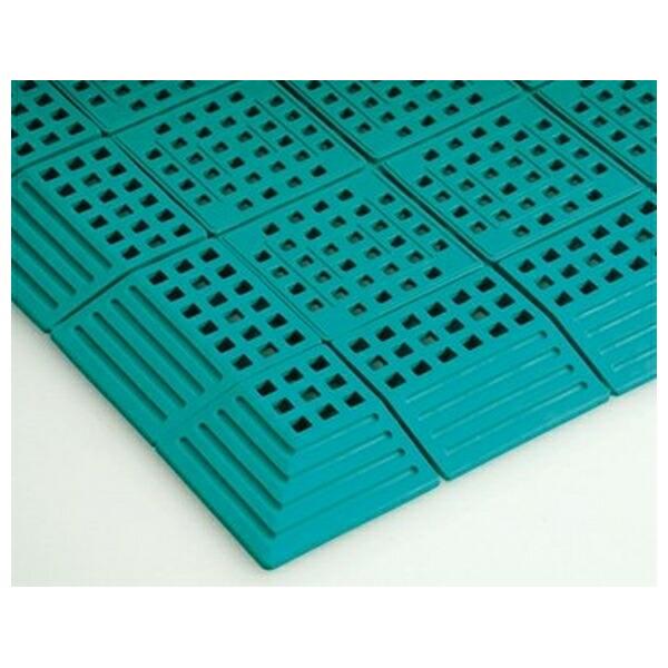 【箱売り 30個セット】テラモト(TERAMOTO) タッチマットII 緑 300×300 MR-064-176-1 [法人限定]
