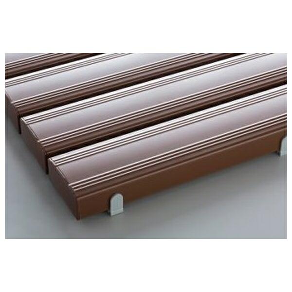 【5個セット】テラモト(TERAMOTO) 抗菌安全スノコ(完成品)茶 600x900 MR-093-341-4 [法人限定]_1