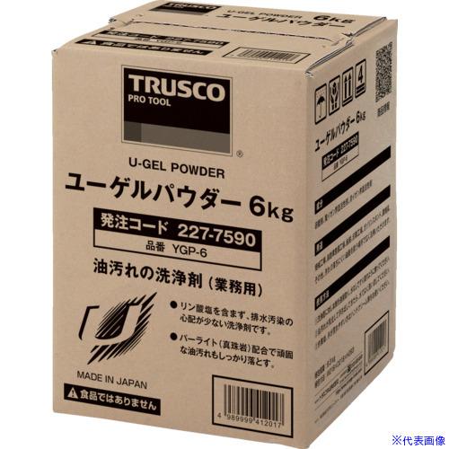 ■TRUSCO ユーゲルパウダー 6kg YGP6(2277590)（Yahoo!・ファーストWORKヤフー店）