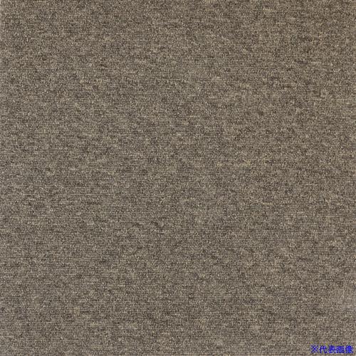 ■大島屋 日本製タイルカーペット ブラウン 50×50cm STC10(6586129)（Yahoo!・ファーストWORKヤフー店）