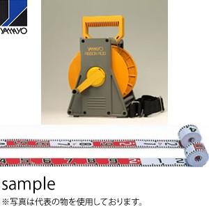 ヤマヨ測定器　リボンロッド両サイド60E2　ケース入　R6B30M 30m　遠距離用現場記録写真用巻尺｜firstfactory