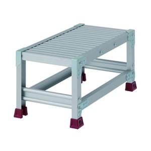 YAMAZEN（山善） 組立式 アルミ作業台 一段タイプ YPS-1-3030W 奥行600mm 最大使用荷重150kg