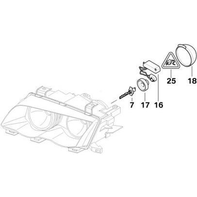 【新発売】 BMW 純正 イグニッション エレメント キセノン | 63126925648