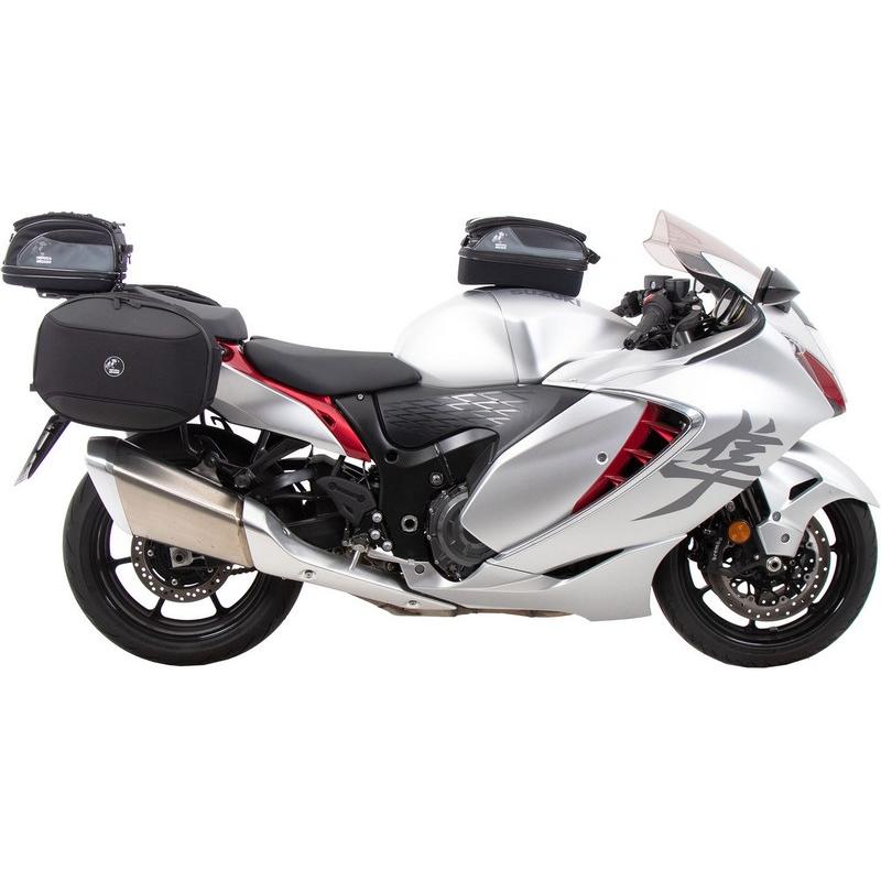 新型隼　3型　ハヤブサ　カーボン調　サイドモール左右セット 新型隼 3型 ハヤブサ カーボン調 サイドモール左右セット