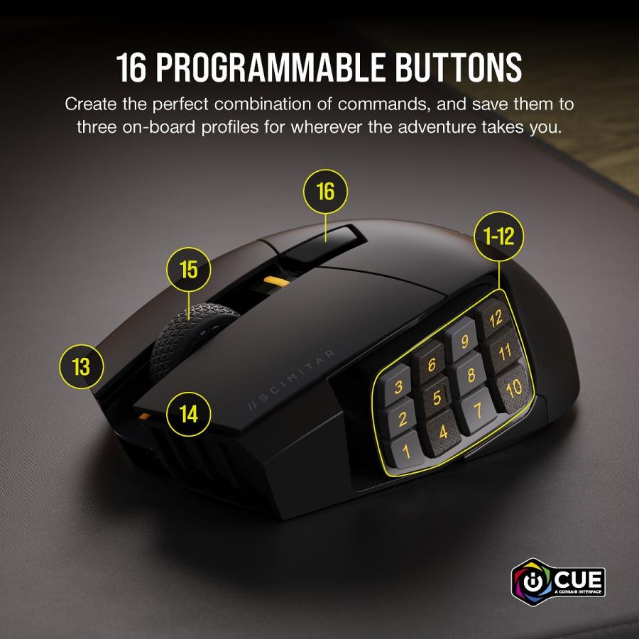 CORSAIR（コルセア） SCIMITAR ELITE WIRELESS : ゲーミングPC販売の
