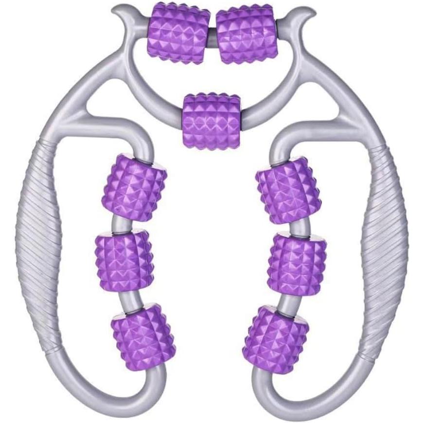 マッサージローラー マッサージ器 足 脚 ふくらはぎ むくみ 解消 ハンディ 筋膜リリース 太もも 首 肩 リフレッシュ セルライト |  | 01