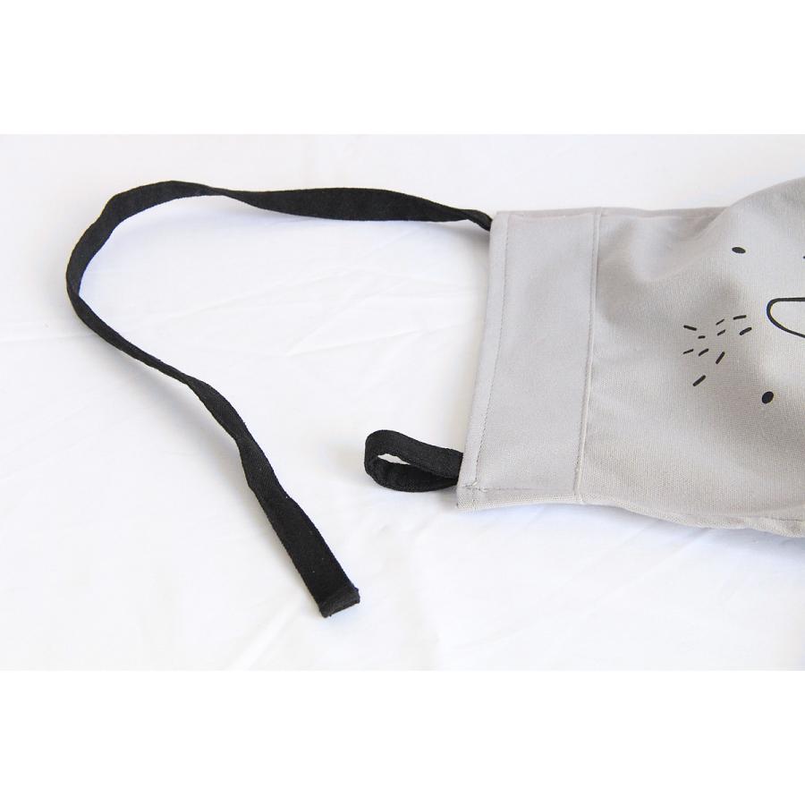 子供用エプロン かわいい 給食 料理 くま 格安 即納 胸当てエプロン 首掛け 前掛け 前ポケット 子供用 エプロン |  | 01