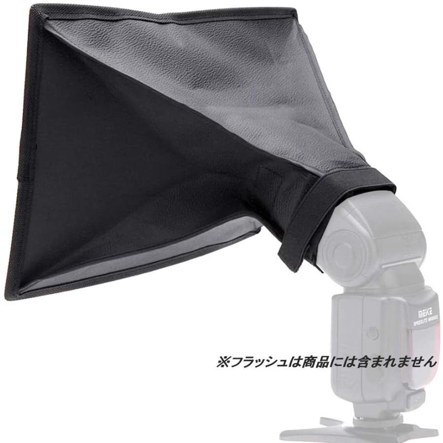 ソフトボックス ディフューザー カメラ 折りたたみ式 ストロボ ケース付き 15cm×17cm |  | 05