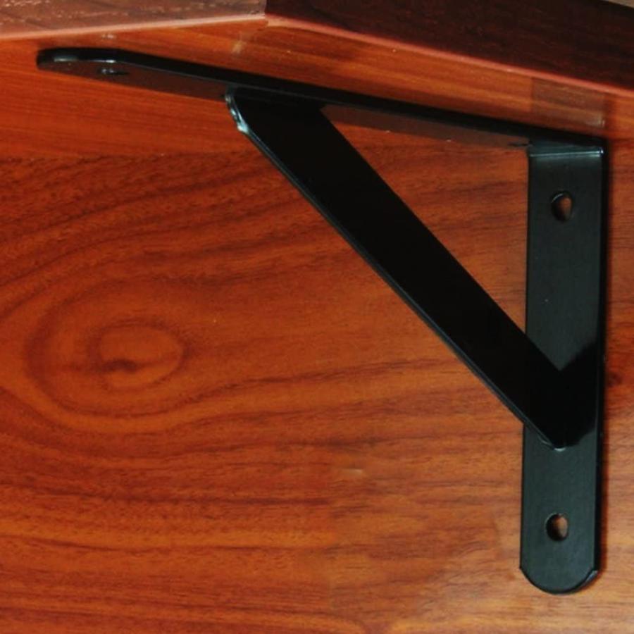 棚受け金具L字型 棚づくり 金具 L字型 4本セット DIY 収納 ディスプレイ などに (200mm×120mm) ネジ付き |  | 02