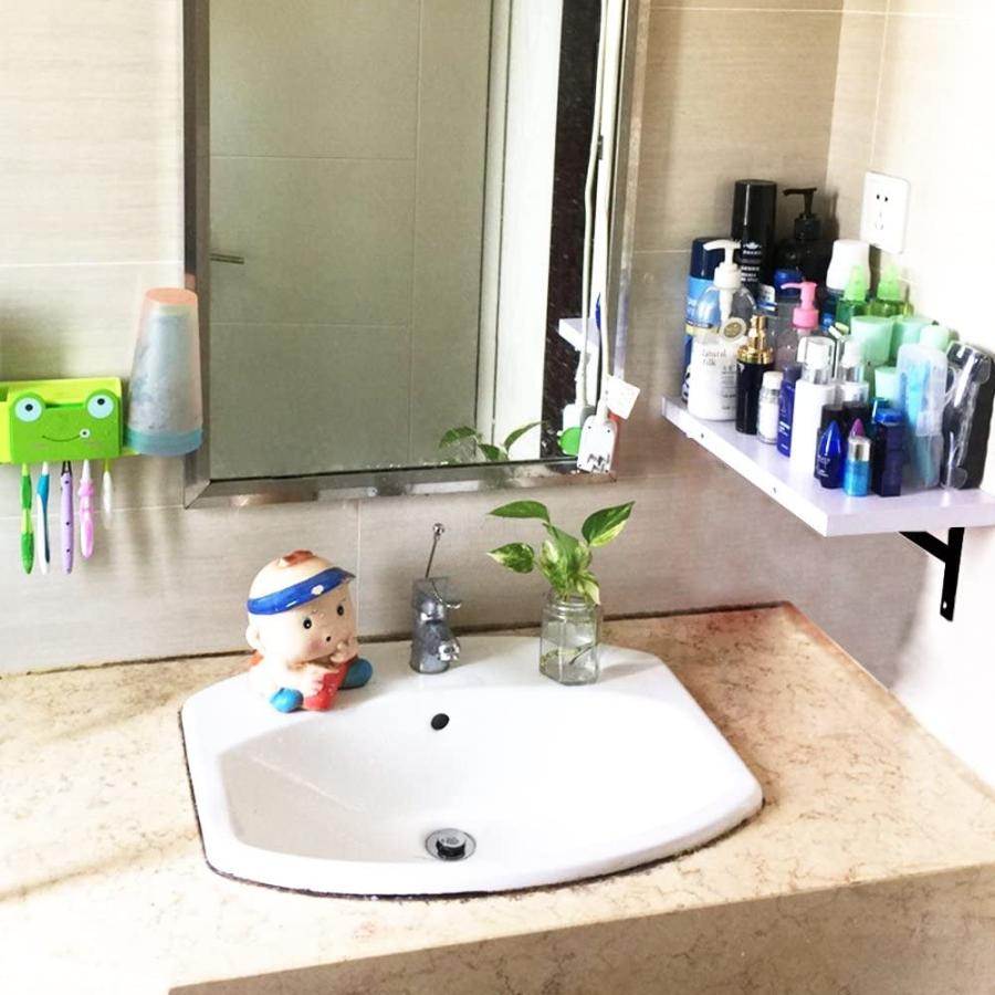 棚受け金具L字型 棚づくり 金具 L字型 4本セット DIY 収納 ディスプレイ などに (200mm×120mm) ネジ付き |  | 04