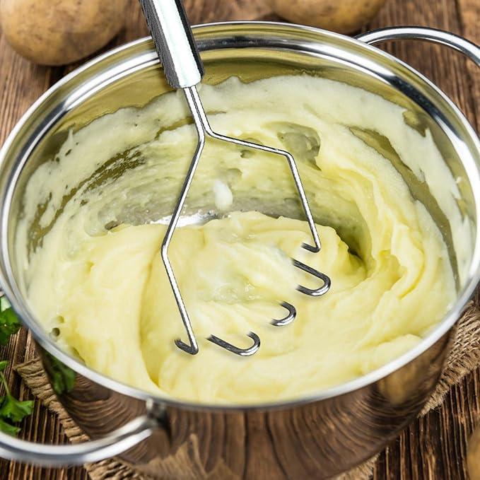 ポテトマッシャー マッシャー ステンレス鋼 たまご じゃがいも さつまいも 果物 野菜マッシャー 離乳食調理器具 キッチン |  | 02