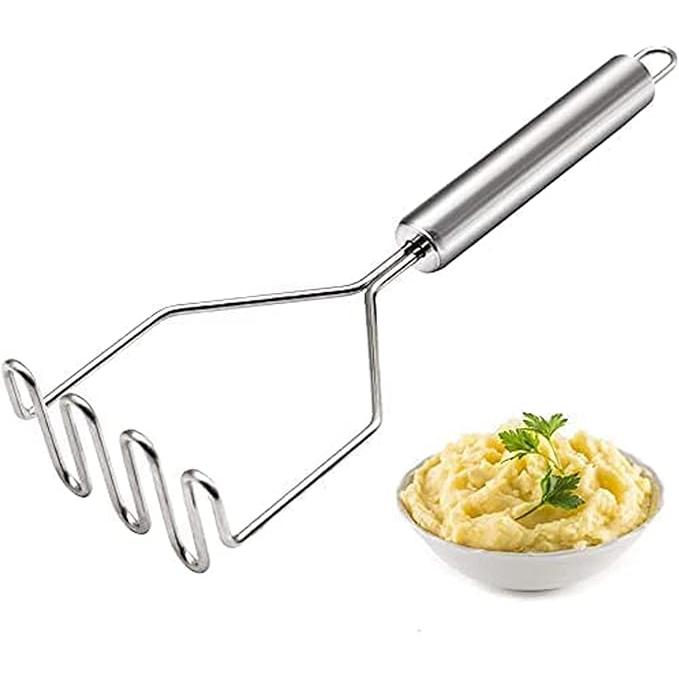 ポテトマッシャー マッシャー ステンレス鋼 たまご じゃがいも さつまいも 果物 野菜マッシャー 離乳食調理器具 キッチン |  | 06