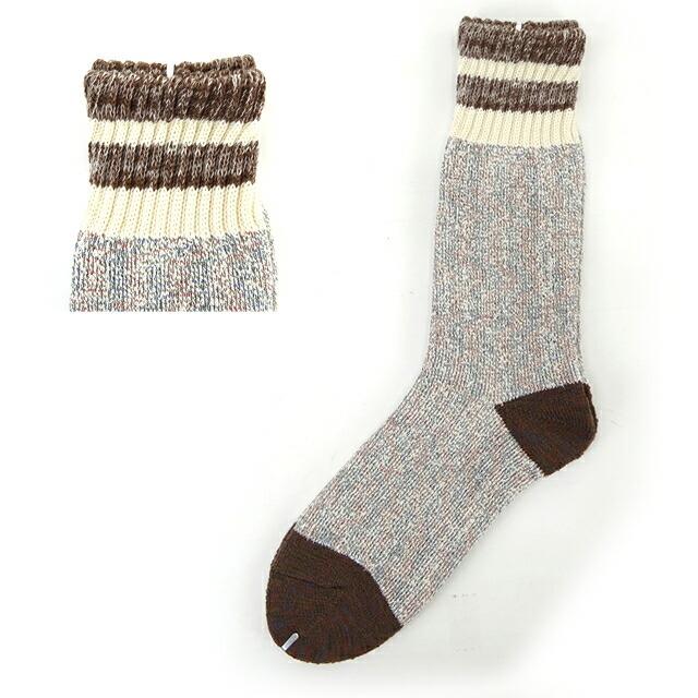 WILD STAG ワイルドスタッグ 3足組ソックス ロング丈 2本ライン ソックス 靴下 2305 3P Socksメンズ レディース |  | 03