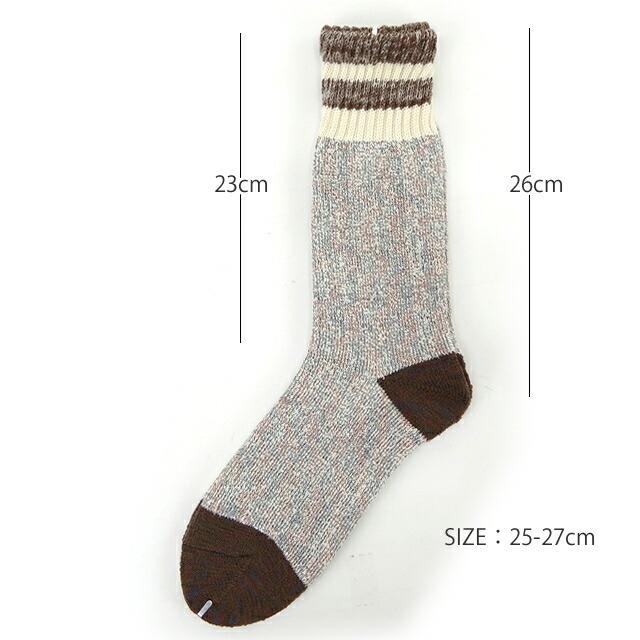 WILD STAG ワイルドスタッグ 3足組ソックス ロング丈 2本ライン ソックス 靴下 2305 3P Socksメンズ レディース |  | 05