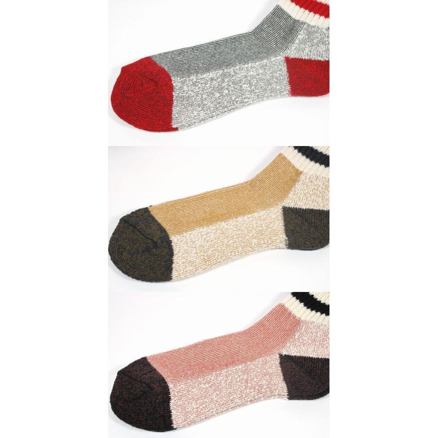 WILD STAG ワイルドスタッグ３Ｐソックス靴下 ラインアンクル丈ソックス 1802  3Pソックス |  | 02