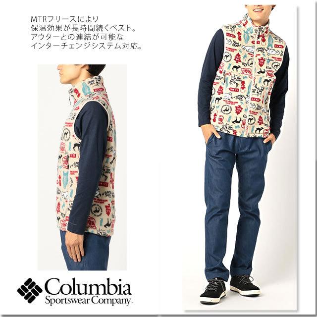 [2020秋冬新作] コロンビア フリース ベスト COLUMBIA PM3822 BUCKEYE SPRINGS VEST バックアイスプリングス ベスト メンズ | Columbia | 08