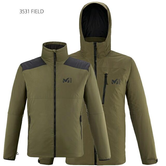 ミレー ジャケット マウンテンパーカー MILLET MIV89552 POBEDA II 3 IN 1 JACKET M ポベダ 2  スリーインワンジャケット メンズ キャンプ キャンプウエア