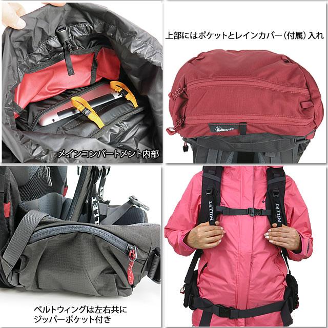 MILLET ミレー リュック MIS0638 SAAS FEE 40+5 サースフェー MILLET ミレー リュック MIS0638 SAAS FEE 40+5 サースフェー