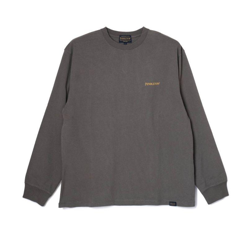 20％OFF　PENDLETON ペンドルトン 5475-1015 バックプリント ロングスリーブT Back Print Long Sleeve Tee (ユニセックス) 長袖 クルーネック tシャツ ロンt | PENDLETON | 05