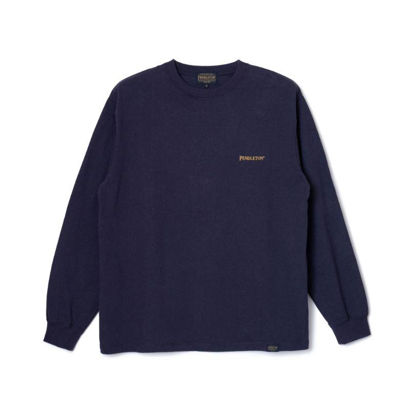 20％OFF　PENDLETON ペンドルトン 5475-1016 バックプリント ロングスリーブT Back Print Long Sleeve Tee (ユニセックス) 長袖 クルーネック tシャツ ロンt | PENDLETON | 04