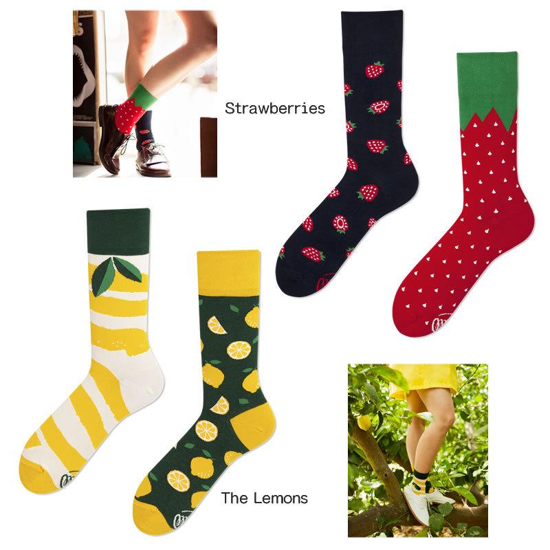 [2021春夏新作] MANY MORNINGS メニ―モーニングス MY071026 靴下 ソックス レギュラー レギュラー丈 メンズ レディース カラフルソックス |  | 08