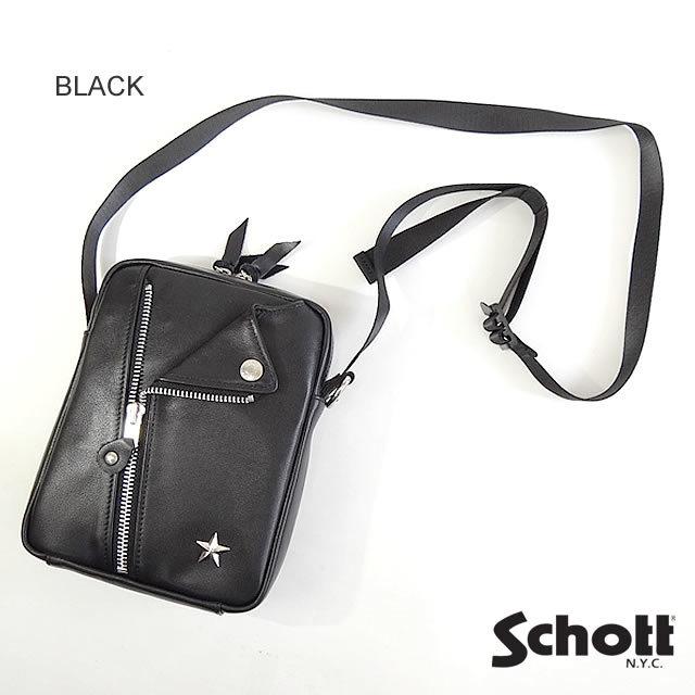 Schott N.Y.C ショット レザー バッグ 3129109 ミニライダース Schott N.Y.C ショット レザー バッグ 3129109 ミニライダース