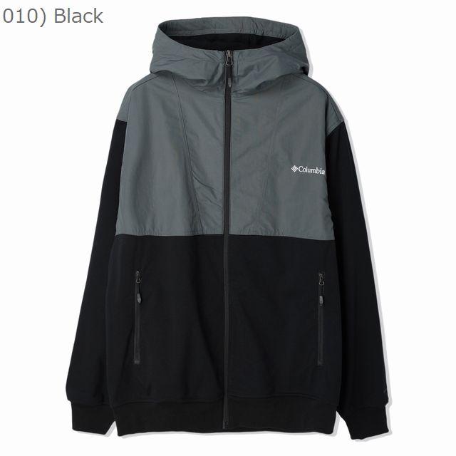 た*ん様 M 黒 コロンビア ナイロンジャケット ウォームアップジャケット ポー Columbia（コロンビア） ジャケット メンズ マウンテンズ アー
