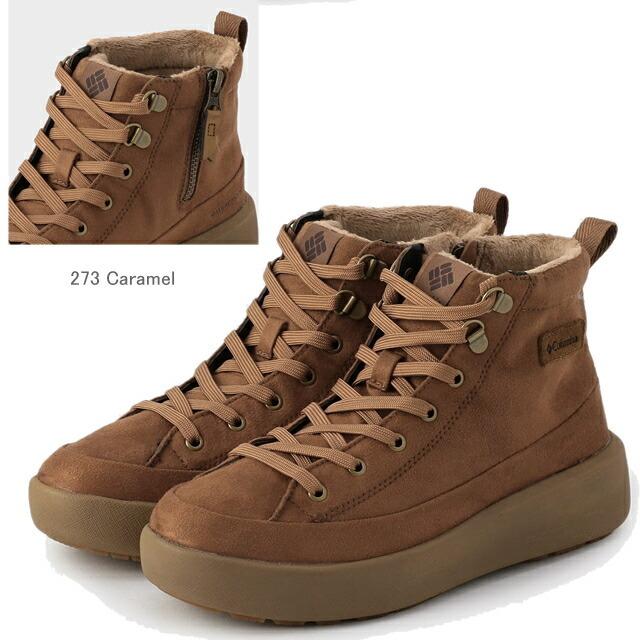 コロンビア ブーツ スノーブーツ COLUMBIA YL4401 ベアフットマウンテン レース ウォータープルーフ オムニヒート  レディース ムートン キャンプシューズ | Columbia | 03